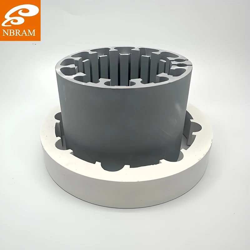 Sic خاتم السيراميك كربيد السيليكون Sic ختم حلقة كربيد السيليكون الأجزاء الهيكلية السيراميك